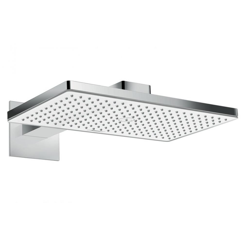 Фото Верхний душ встраиваемый hansgrohe Rainmaker Select 460 1jet EcoSmart 24013400 белый/хром