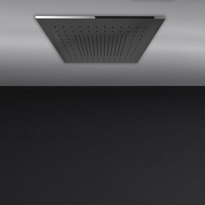 Фото Потолочная душевая система Gessi Minimali 57901#238 блестящая сталь