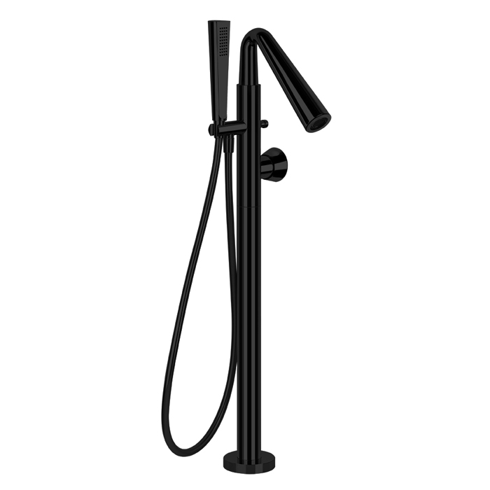 Фото Смеситель для ванны Gessi Cono 45028#299 черный матовый