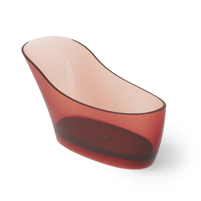Фото Отдельностоящая ванна Dea Design Elegant 169x75x88 pomegranate DD8613 1690 R5