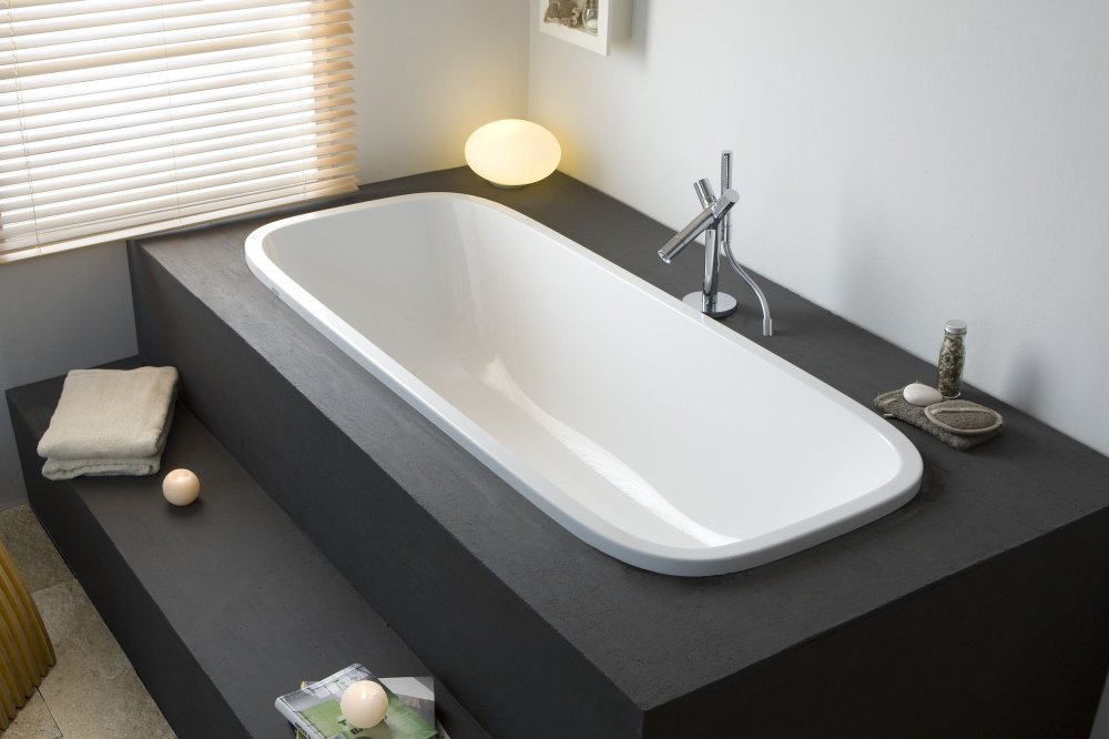 Фото Акриловая ванна Hoesch Singlebath Uno Длина 175 См 3687.010