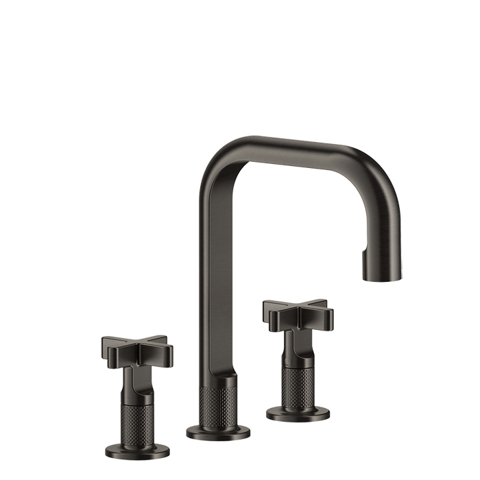 Фото Смеситель для раковины Gessi Inciso 58113#299 черный матовый