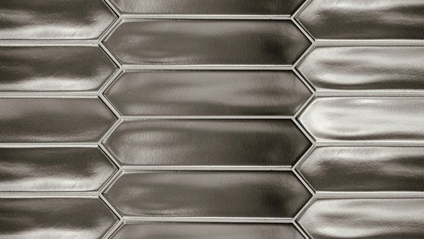 Фото Настенная плитка LANSE SILVER (27492) 5x25 от Equipe Ceramicas