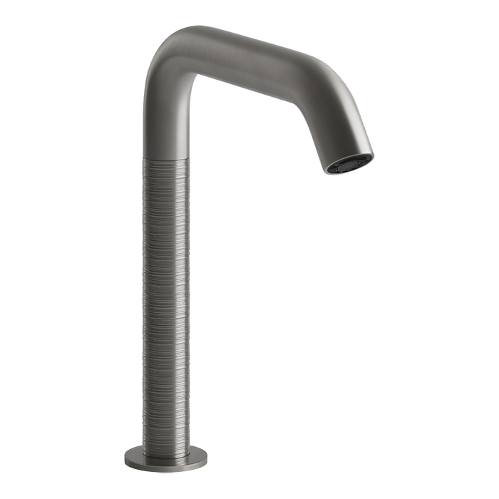 Фото Смеситель для раковины Gessi 316 54380#239 матовая сталь