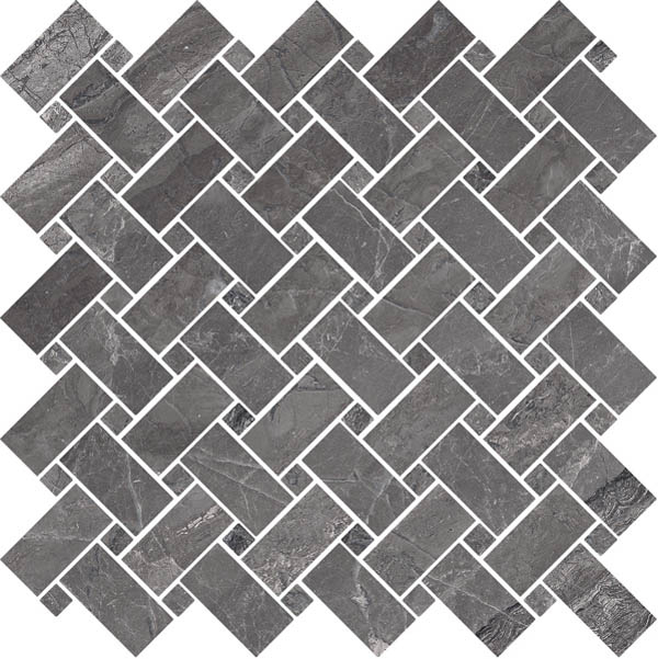 Фото Мозаика SUPREME Mosaico Kadi Charcoal Lev (78080) 30x30 от Cerdomus