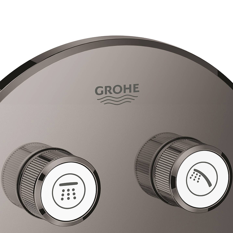 Фото Смеситель для душа Grohe Grohtherm SmartControl 29119A00 темный графит глянцевый