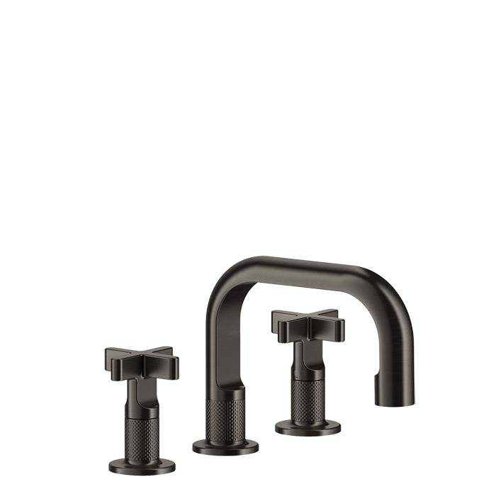 Фото Смеситель для раковины Gessi Inciso 58112#299 черный матовый