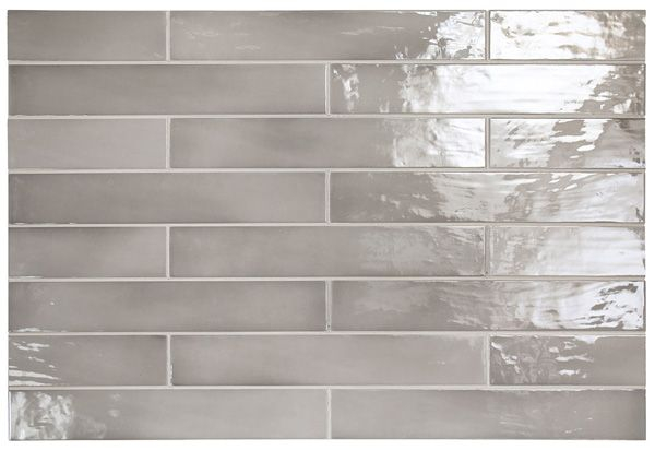 Фото Настенная плитка MANACOR MERCURY GREY (26927) 6.5x40 от Equipe Ceramicas