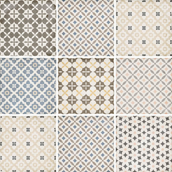 Фото Керамогранит ART NOUVEAU ALAMEDA COLOUR (24412) 20x20 от Equipe Ceramicas
