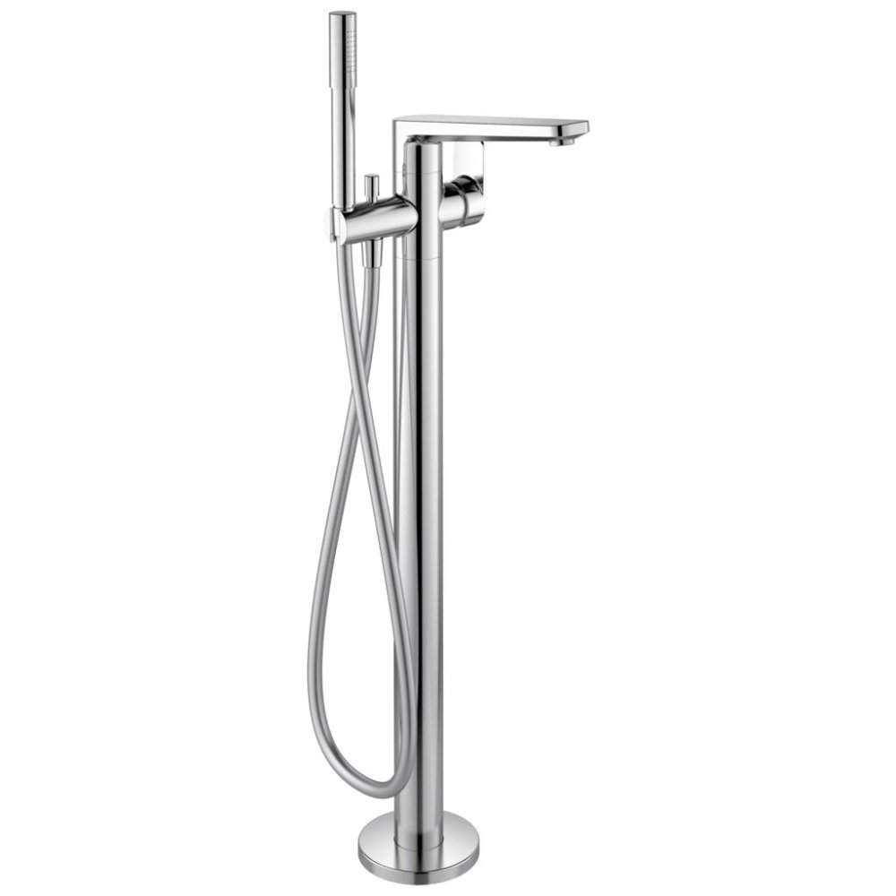 Фото Смеситель для ванны Ideal Standard Tonic II A6347AA напольный, с душевым гарнитуром