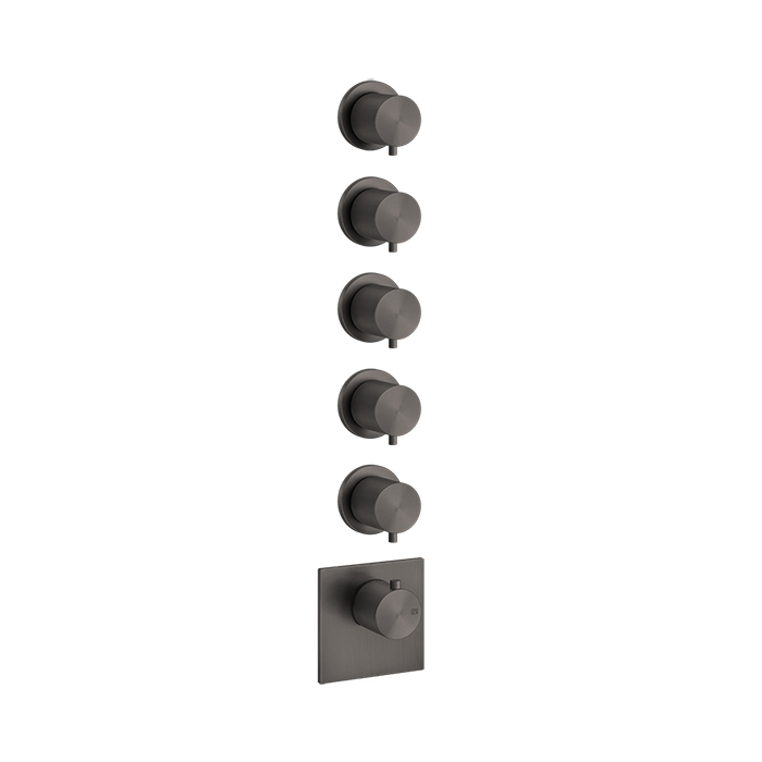 Фото Смеситель для душа Gessi 316 54510#707 черный матовый
