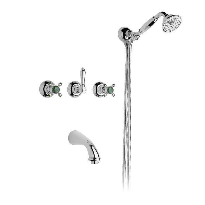 Фото Смеситель для ванны Nicolazzi Le Pietre 2103GO09 золото