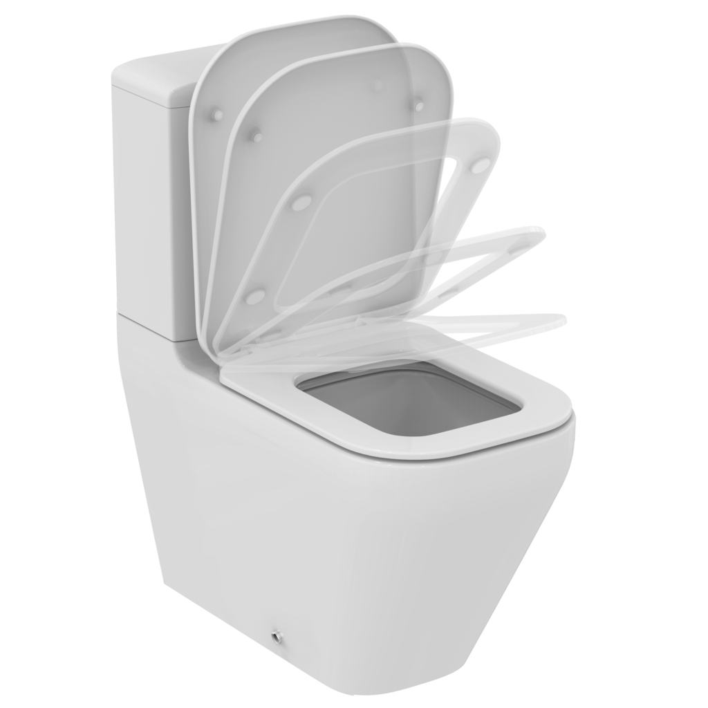 Фото Чаша напольного унитаза Ideal Standard Tonic II K316901 с сиденьем микролифт