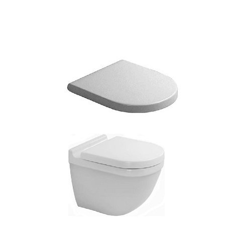 Фото Подвесной унитаз Duravit Starck 3 42250900A1 (2225090000+0063890000)