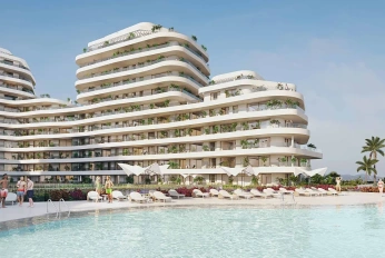 Квартира в новостройке Апартаменты с видом на море в Малаге в проекте "Termica Beach"