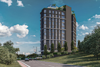 Современный жилой комплекс в деловом центре