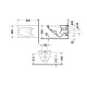 Фото Подвесной унитаз Duravit Caro 0198090000
