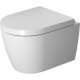 Фото Унитаз подвесной DURAVIT ME BY STARCK 45300900A1 (2530090000+0020190000) с сиденьем