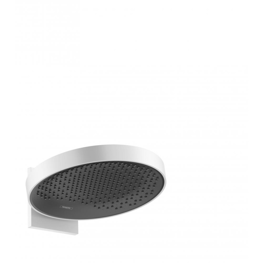 Фото Верхний душ hansgrohe Rainfinity 360 1jet 26230700 с настенным разъемом