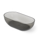 Фото Отдельностоящая ванна Dea Design Shadow 165х82х52 DD8619 1650 R4 smoky black