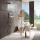 Фото Верхний душ hansgrohe Rainmaker Select 580 3jet 24011400 белый/хром