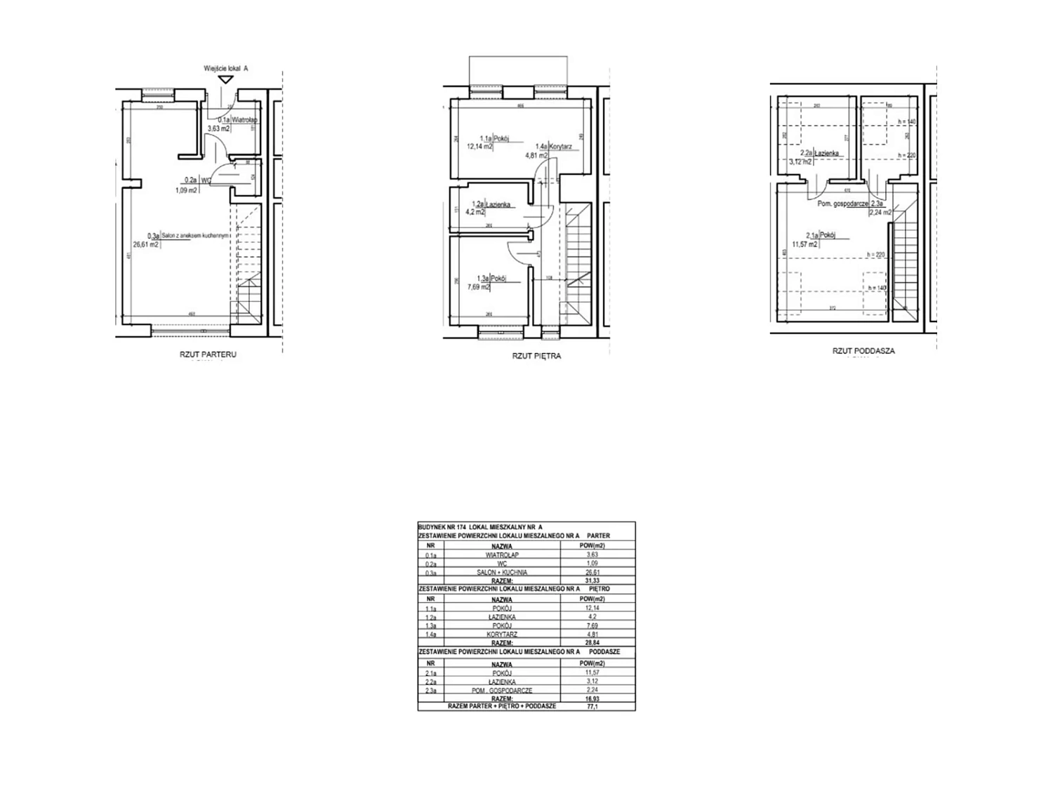 Квартира в новостройке NEW HOUSES close to lake | 3 floor apartments