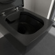 Фото Подвесной унитаз Villeroy&Boch Memento 2.0 4633R0R7 чистый черный