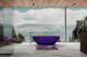 Фото Прозрачная ванна Abber Kristall 180x85 AT9702Amethyst аметист