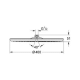 Фото Верхний душ Grohe Rainshower Cosmopolitan Metal 28778000