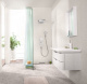 Фото Верхний душ hansgrohe Rainmaker Select 580 3jet 24011400 белый/хром