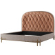 Фото Кровать Iconic Upholstered (US King Size, светло-серая)