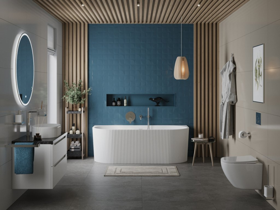 Фото Акриловая ванна BelBagno 170x80 BB713-1700-800-MATT белая матовая