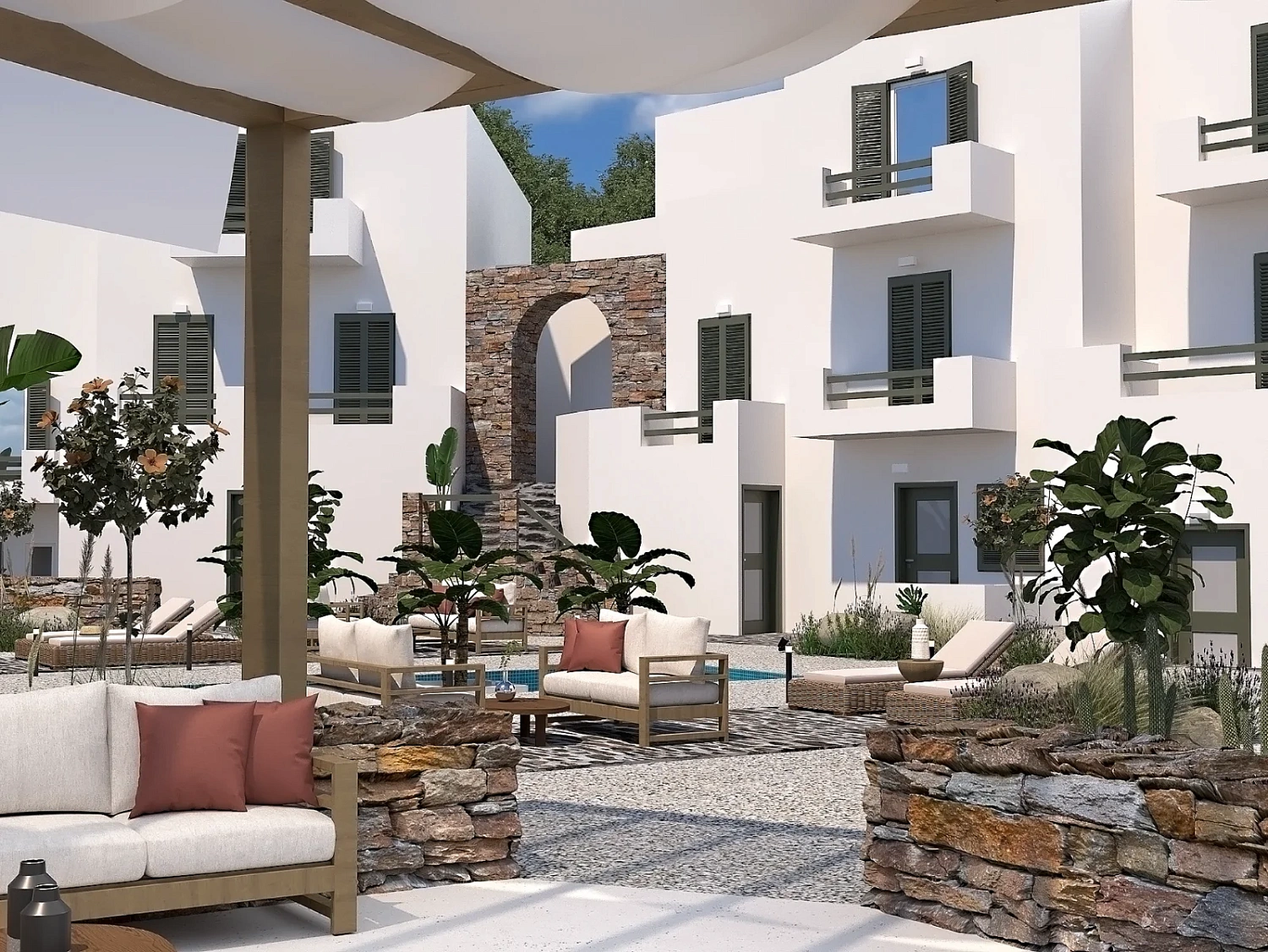 Жилой комплекс Blue Lagoon Syros