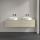 Фото Тумба под раковины Villeroy&Boch Antao 160 L28110HJ шелковый серый матовый лак