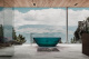Фото Прозрачная ванна Abber Kristall 180x85 AT9702Aquamarin аквамарин