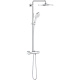 Фото Душевая стойка Grohe Rainshower SmartActive 310 26647LS0 белая луна