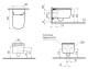 Фото Подвесной унитаз Vitra V-Care 5674B003-6194