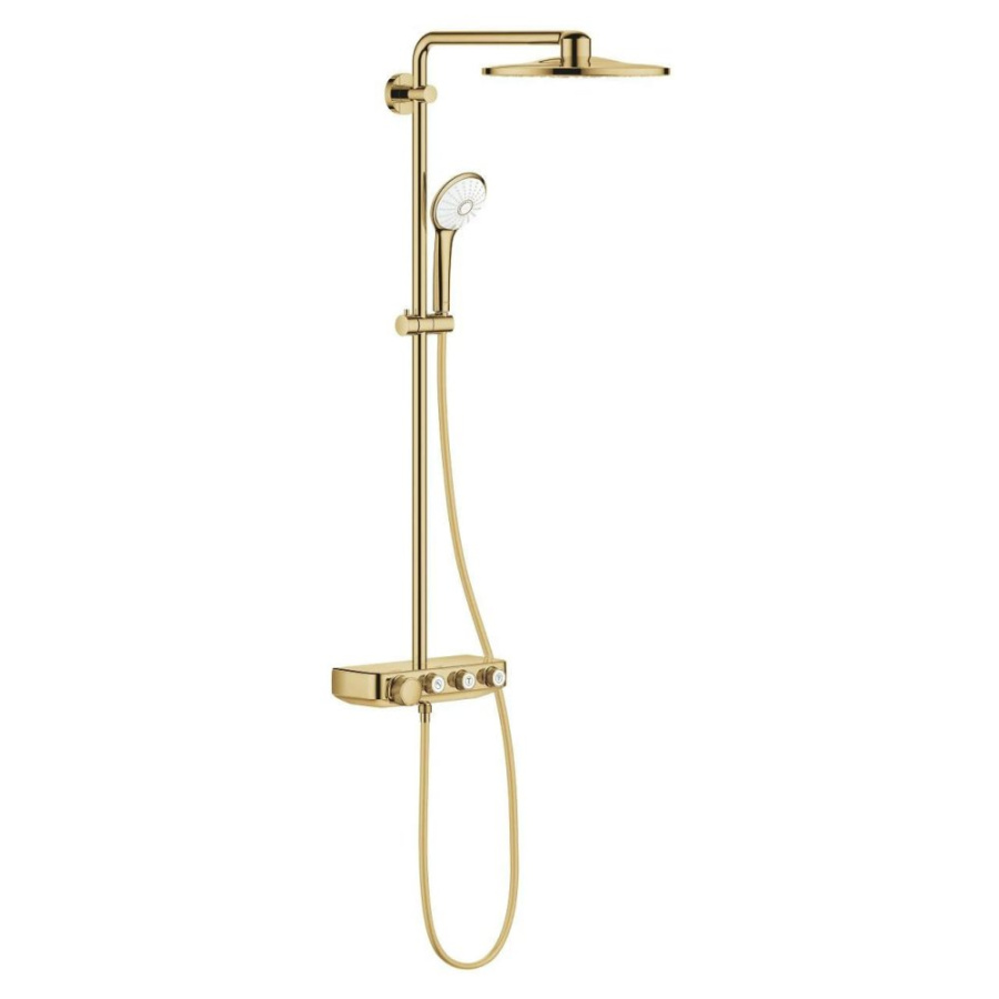 Фото Душевая стойка Grohe Euphoria SmartControl DUO 26507GL0 холодный рассвет, глянец