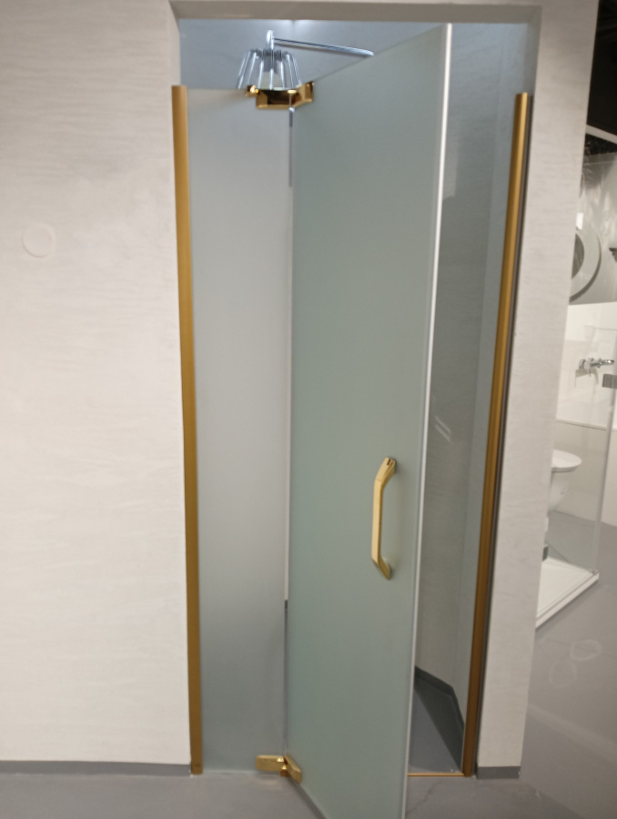 Фото Дверь в нишу Huppe Studio Paris PT0029.G02.315.708 блестящее золото