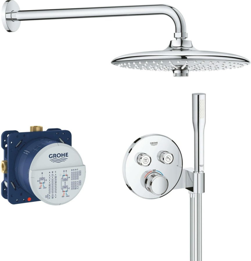 Фото Душевая комплект Grohe Grohtherm 34744000 SmartControl