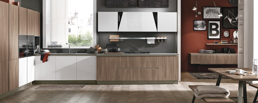 Фото Кухня Stosa Infinity прямая 390 см