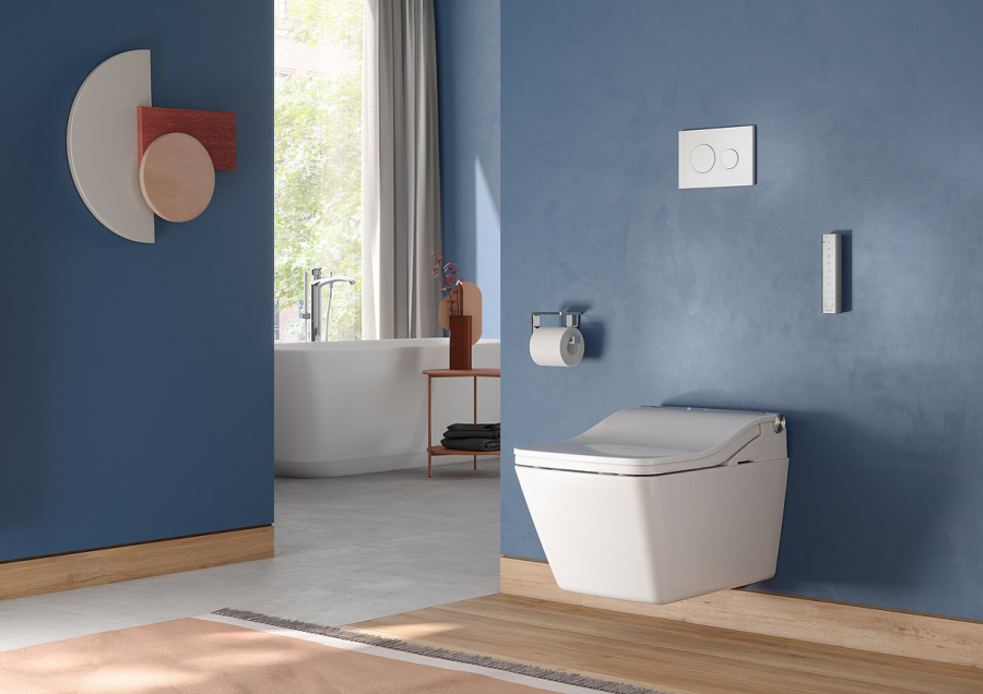 Фото Крышка-биде для унитаза TOTO Washlet+ SW TCF803CG