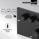 Фото Душевой комплект WasserKRAFT Elbe A7458.219.162.302.240.217.220 Thermo с термостатом черный матовый