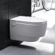 Фото Подвесной унитаз-биде Geberit AquaClean Mera Comfort 146.214.11.1 с крышкой-сиденьем