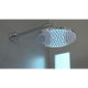 Фото Душевая стойка hansgrohe Crometta S 240 1jet Showerpipe EcoSmart 27268000 с термостатом