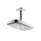 Фото Верхний душ hansgrohe 300 2jet EcoSmart 26608000 9 л/мин с потолочным подсоединением хром