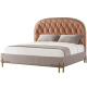 Фото Кровать Iconic Upholstered (US King Size, светло-серая)