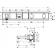 Фото Смеситель для ванны с термостатом hansgrohe RainSelect 15359600 с 2 потребителями, хром