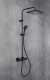 Фото Душевая стойка hansgrohe Vernis Blend Showerpipe 240 1jet 26427670 черный матовый