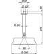 Фото Верхний душ Cisal Shower DS01328024 золото